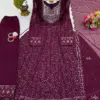 Vardan Ethnic Kd 1471 Faux Georgette Wholesale Anarkali Party Wear Salwar Suit Catalog
